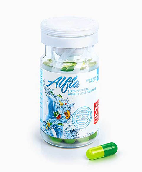 ALFIA Capsules — Herbal slimming capsules