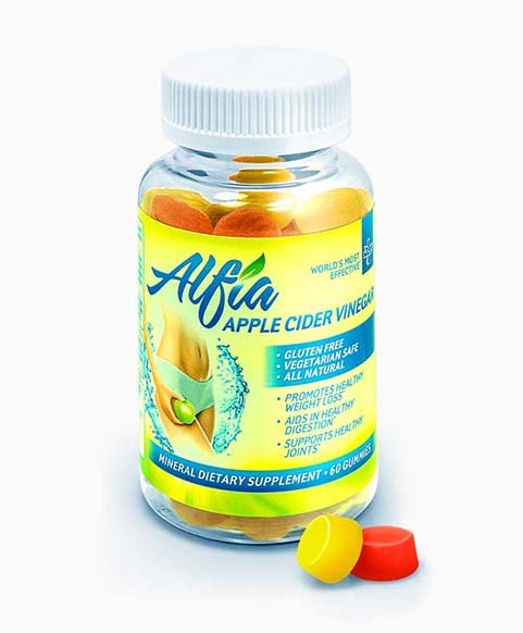 ALFIA Apple Cider Vinegar — Gummies with ginger
