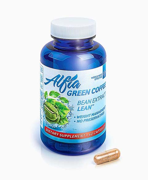ALFIA Green Coffee Bean — Extract Lean formula