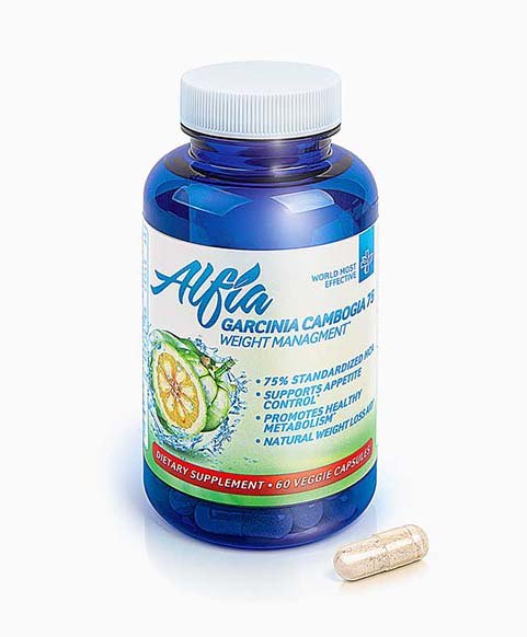 ALFIA Garcinia Cambogia — 1000 mg · 75% HCA