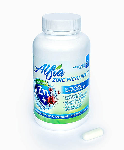 ALFIA Zinc Picolinate — Highly absorbable zinc